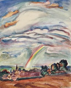 Regnbuen Montiullier autorstwa Emile Othon Friesz