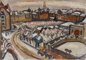 Śnieg w Monachium autorstwa Emile Othon Friesz