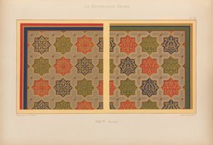 Dom zwany Beyt El-Tchéléby, 1885 autorstwa Emile Prisse dAvennes