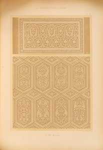 Meczet katedralny Qus, 1885 autorstwa Emile Prisse dAvennes