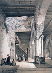 „Meczet Ahmeda Ibn Toulouna”, XIX w. autorstwa Emile Prisse d
