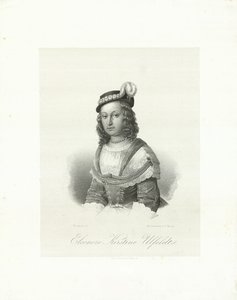 Leonora Christina, hrabina Ulfeldt 1621-1698, 1847. autorstwa Emilius Ditlev Baerentzen