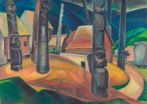 Emily Carr, wioska Kispiox