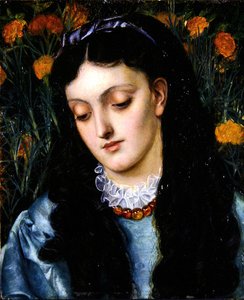 La Belle Jaune Giroflee (olej na płótnie)