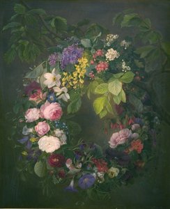 Wieniec z kwiatów autorstwa Emma Thomsen