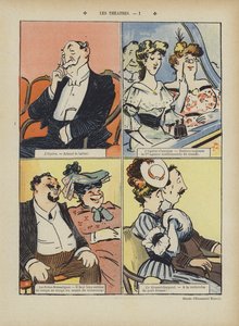 Teatry. Ilustracja do Le Rire