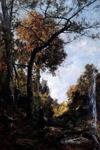 Jesienny spacer, 1869. autorstwa Emmanuel Lansyer