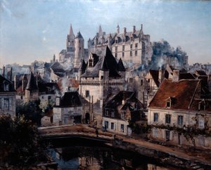 Port Cordelieres i Castle Loches, 1891.