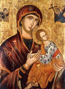 Kreteńska ikona Matki Boskiej Męki Pańskiej, połowa XVII wieku
