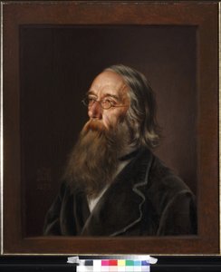 Portret Wasilija Aleksiejewicza Jelagina (Elaguine) (1818-1879) par Dmitriev-Mamonov, Emmanuil Alexandrovich (1824-1880). olej na płótnie autorstwa Emmanuil Alexandrovich Dmitriev Mamonov