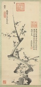 Kwiaty śliwki, 1894 autorstwa Empress Cixi Manchu Chinese