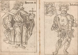 Król Jan [prawa strona] autorstwa English 16th Century