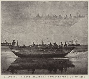 Ciekawy miraż niedawno sfotografowany w Madras autorstwa English Photographer