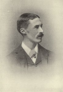 A E Housman, Londyn 1896 (zdjęcie czarno-białe) autorstwa English Photographer
