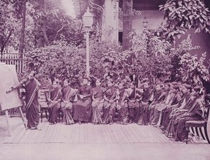 Hinduska szkoła dla dziewcząt autorstwa English Photographer