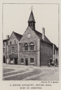 Żydowska starożytność, Moyses Hall, Bury St Edmunds autorstwa English Photographer