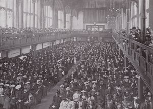 Spotkanie misyjne w Church House, Westminster autorstwa English Photographer