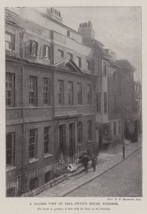 Bliższy widok domu Nell Gwynn, Windsor autorstwa English Photographer