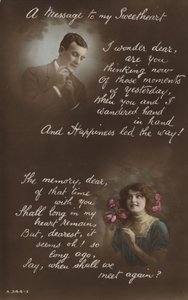Wiadomość dla mojej ukochanej autorstwa English Photographer