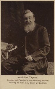 Adolphus Tagnon, wynalazca samojezdnych silników autorstwa English Photographer