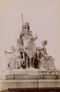 Albert Memorial, South Kensington, Londyn autorstwa English Photographer