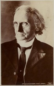 Alexander Maclaren (1826-1910), angielski duchowny nonkonformistyczny szkockiego pochodzenia autorstwa English Photographer