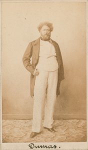Alexandre Dumas, pisarz autorstwa English Photographer
