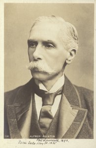 Alfred Austin (1835-1913), poeta angielski autorstwa English Photographer