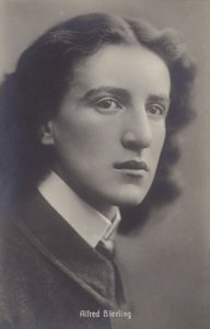 Alfred Bierling, muzyk autorstwa English Photographer