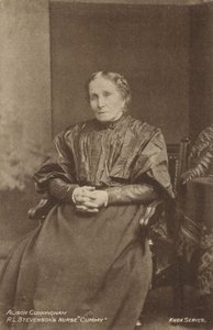 Alison Cunningham, pielęgniarka z dzieciństwa Roberta Louisa Stevensona autorstwa English Photographer