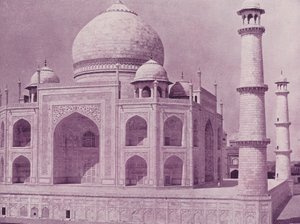 Inny widok na Tadż Mahal autorstwa English Photographer