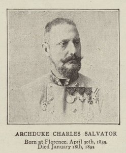Arcyksiążę Karol Salvator autorstwa English Photographer