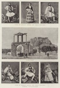 Ateny Ilustrowane autorstwa English Photographer
