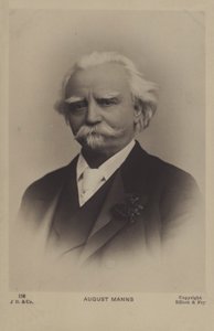 August Manns, brytyjski dyrygent urodzony w Niemczech autorstwa English Photographer