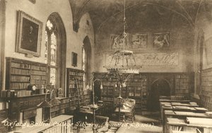 Biblioteka Balliol College, Oksford autorstwa English Photographer