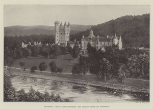 Zamek Balmoral, Aberdeenshire, rezydencja Queens Highland