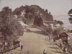 Bandstand, Darjeeling (kolorowe zdjęcie) autorstwa English Photographer