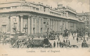Bank Anglii, Londyn autorstwa English Photographer