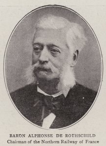 Baron Alphonse de Rothschild autorstwa English Photographer