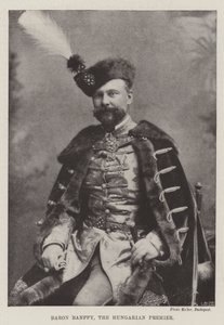 Baron Banffy, premier Węgier autorstwa English Photographer