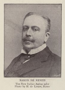 Baron de Renzis autorstwa English Photographer