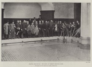 Pokonać granice, scena w szpitalu Christs Bath autorstwa English Photographer