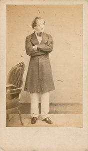 Benjamin disraeli autorstwa English Photographer