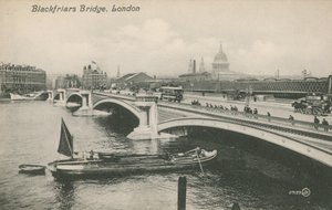 Blackfriars Bridge, Londyn autorstwa English Photographer