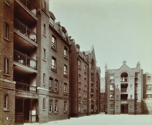 Borough Road Estate: kamienice mieszkalne, Londyn autorstwa English Photographer