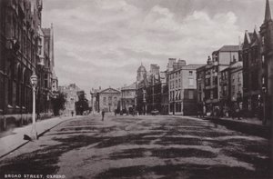 Broad Street, Oksford autorstwa English Photographer