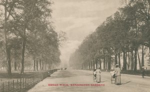 Broad Walk, Ogrody Kensington autorstwa English Photographer
