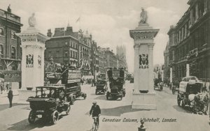 Kolumna kanadyjska, Whitehall, Londyn autorstwa English Photographer