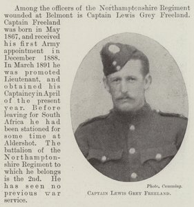 Kapitan Lewis Gray Freeland autorstwa English Photographer