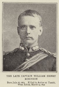 Kapitan William Henry Robinson autorstwa English Photographer